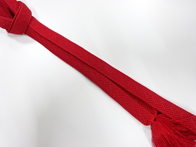 正絹　手組帯締め